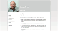 Desktop Screenshot of carstenfrerk.de